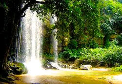 sheldrick waterfall at shimba hills